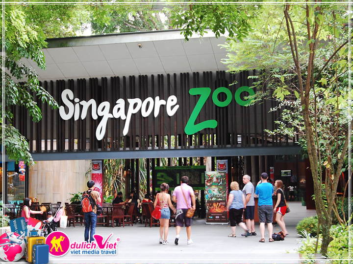 Vé tham quan Singapore Zoo (Include Tram) giá tốt 2017